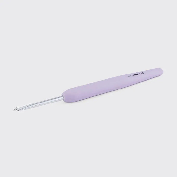 Waves 2.0 Single Ended Silver Crochet Hook