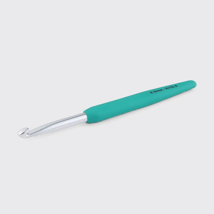 Waves 2.0 Single Ended Silver Crochet Hook