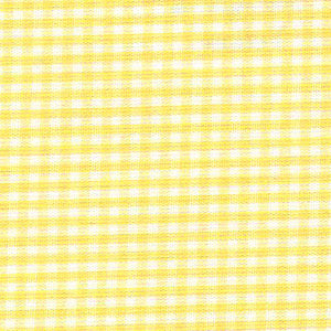 Yellow 1/16" Gingham