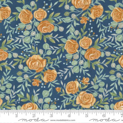 Harvest Wishes - Fall Floral Florals - Night Sky - 56061 12 - Moda