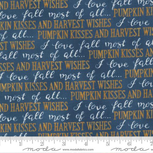 Harvest Wishes - Fall Words Text & Words - Night Sky - 56062 12