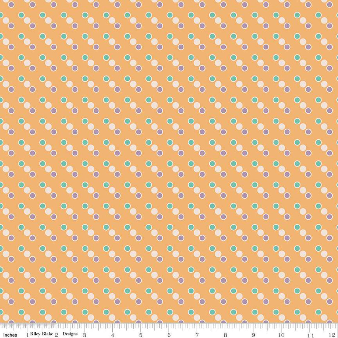 Bee Dots - Marjorie Marigold - C14171-Marigold