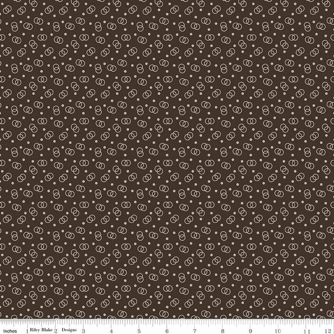 Bee Dots - Lucille Raisin - C14175-Raisin