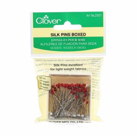 Silk Glasshead Pin Size 30 - 1-1/4in 100ct - 2501CV
