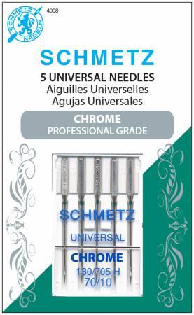 Chrome Universal Needle 5 ct, Size 70/10 - 4008