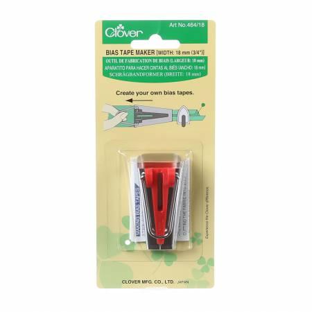 Bias Tape Maker 18mm 3/4in - 464CV-18MM