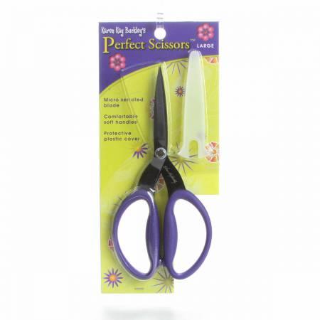 Perfect Scissors Karen Kay Buckley 7 1/2 inch Large Purple - KKBPSL