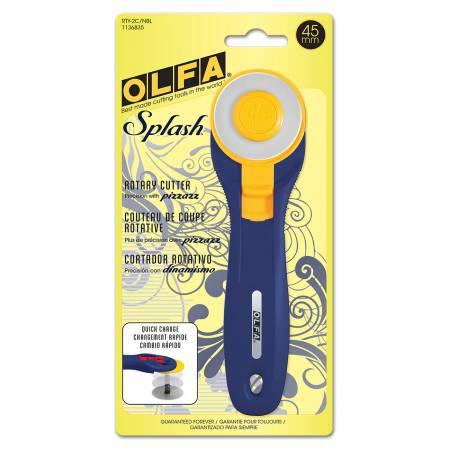 Rotary 45mm Splash Handle Cutter Navy - RTY-2C-NBL