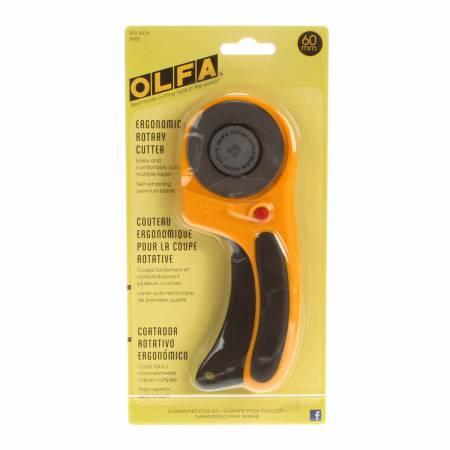 Rotary Cutter 60mm Deluxe Ergonomic - RTY3DX