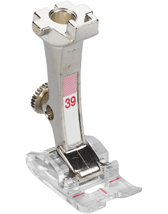 #39 Embroidery foot with clear sole - 031406.72.00