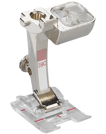 #39C Embroidery foot with clear sole - 032171.73.00