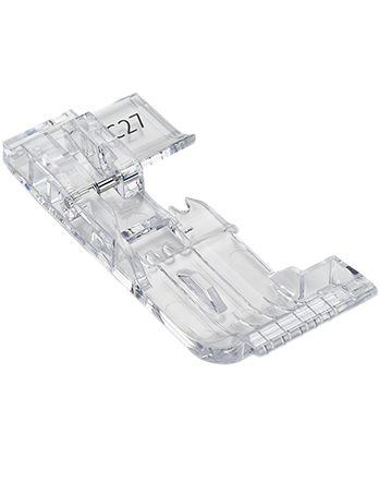 C27 Clear Standard Foot for Overlock/Coverstitch - 104041.70.00