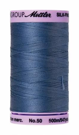 Silk Finish 50wt Cotton Thread 547yd - Smoky Blue - 9104-0351
