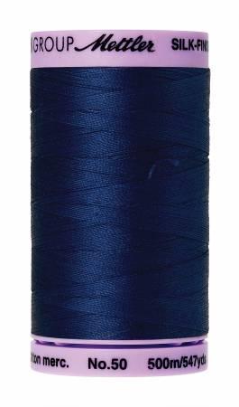 Silk Finish 50wt Cotton Thread 547yd - Imperial Blue - 9104-1304