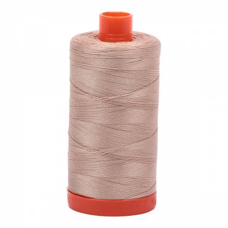 Mako Cotton Thread Solid 50wt 1422yds - Beige - A1050-2314