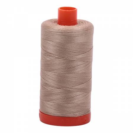 Mako Cotton Thread Solid 50wt 1422yds - Sand - A1050-2326