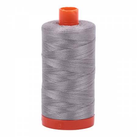 Mako Cotton Thread Solid 50wt 1422yds - Stainless Steel - A1050-2620