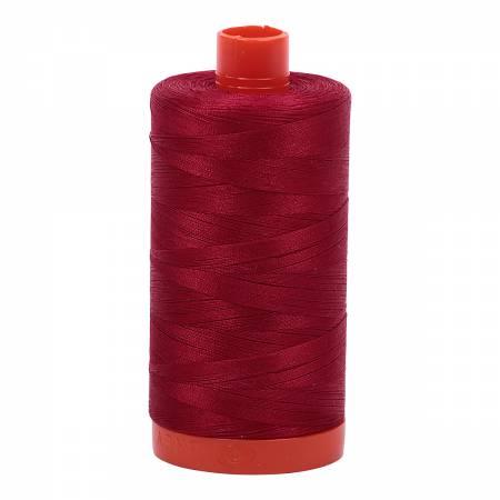 Mako Cotton Thread Solid 50wt 1422yds - Red Wine - A1050-2260