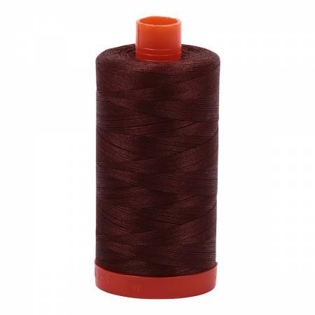 Mako Cotton Thread Solid 50wt 1422yds - Chocolate - A1050-2360