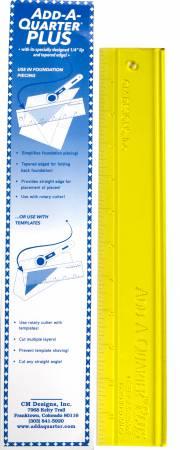 Add A-Quarter Ruler 12in Plus - CM12PLUS