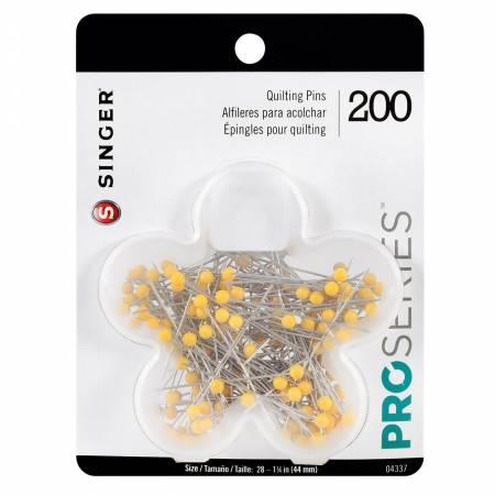 Ball Head Quilting Pins in a Flower Case 200ct - 04337