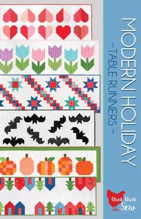 Modern Holiday Table Runner Pattern - CCS186