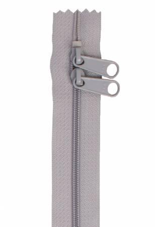 Handbag Zipper 30" Pewter Double slide - ZIP30-110