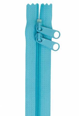Handbag Zipper 30" Parrot Blue Double Slide - ZIP30-214