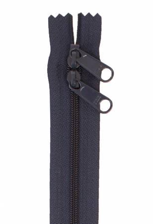 Handbag Zipper 40" Navy Double Slide - ZIP40-235