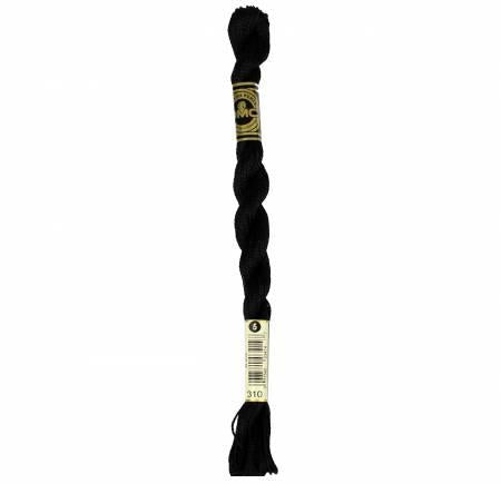 Perle Cotton Skein Size 5 Black
