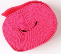 Fold-over Elastic 3/4in x 2yd - Lipstick - SUP211-2-LIP