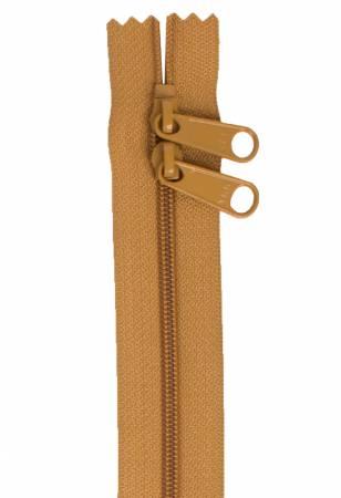 Handbag Zipper 30" Golden Brown Double Slide - ZIP30-170