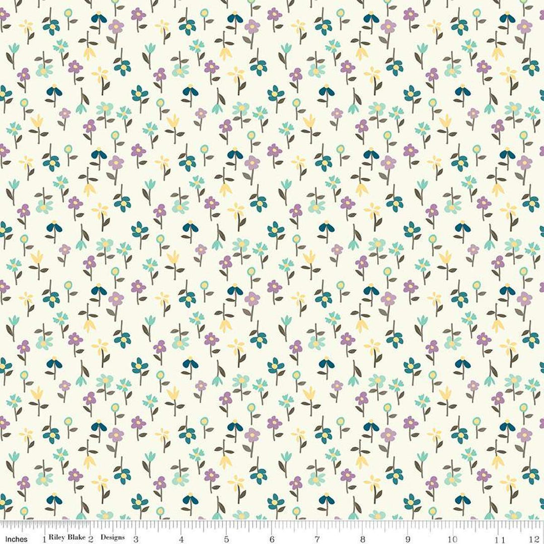 Hello Spring Floral Cream- C12965-CREAM