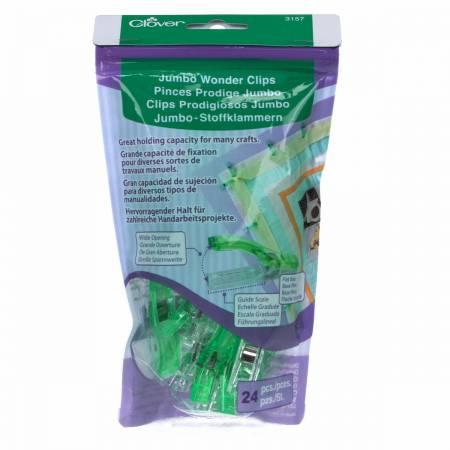 Jumbo Wonder Clips 24ct- 3157CV