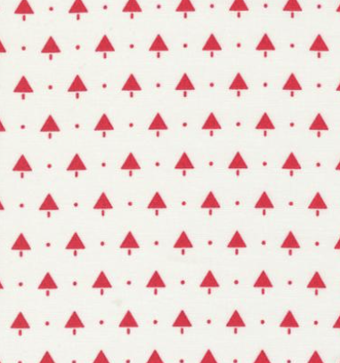 ML Christmas Cream Red Trees - 55246 22