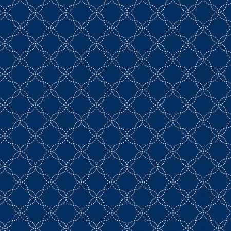 Navy Lattice - 8209M-N
