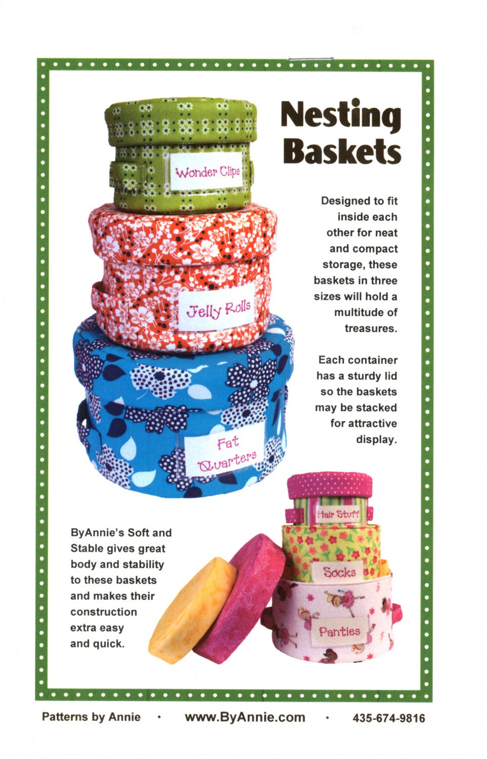 Nesting Basket Pattern - PBA240