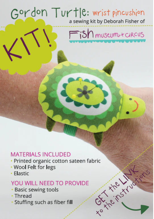 Gordon Turtle Wrist Pincushion Pattern