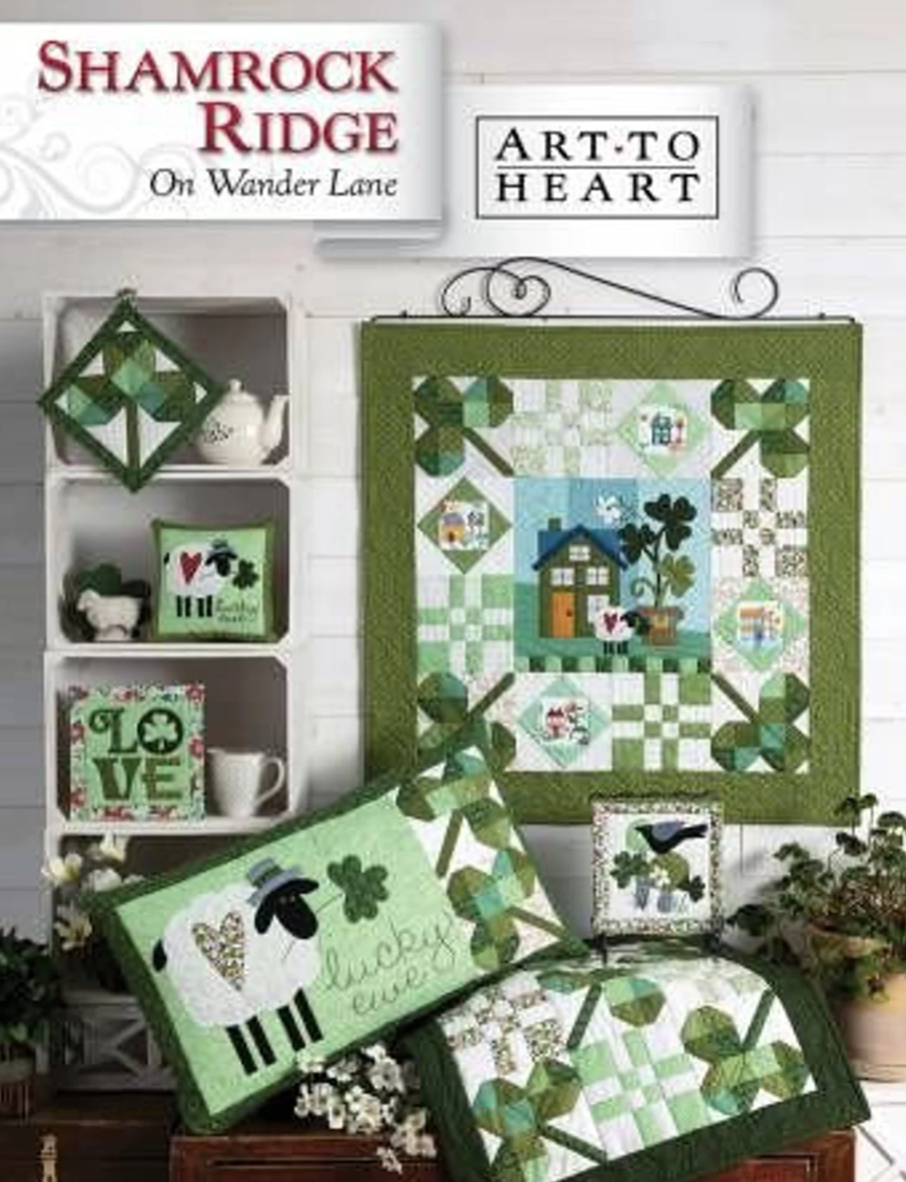 Shamrock Ridge on Wander Lane BOM Pattern- ATH170P- Art To Heart