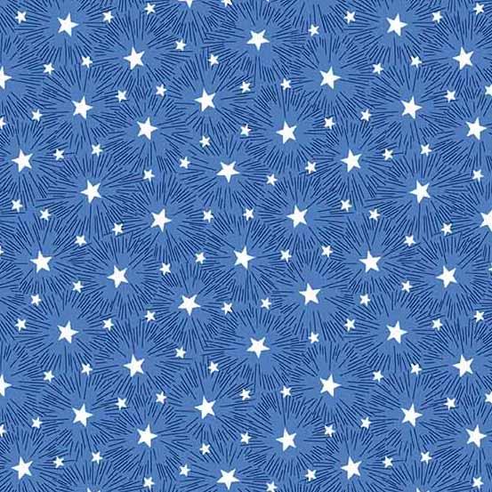 Stars and Stripes- Blue Starburst- A-569-B