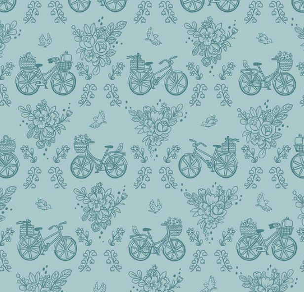 Sweet Picnic Bicycle Sky- C12092-SKY