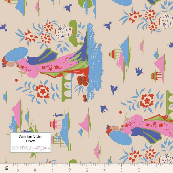 Bloomsville - Garden Vista - Dove - TIL100507