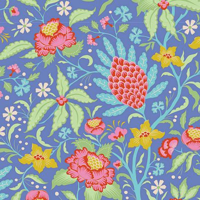 Bloomsville - Flowertangle - Blue - TIL100509