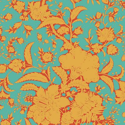 Bloomsville Abloom - Turquoise - TIL110072