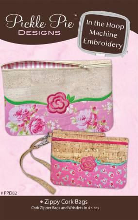 Zippy Cork Bags In The Hoop - PPD-82