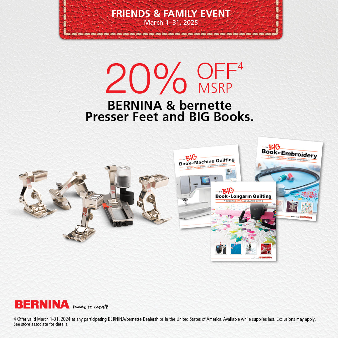 BERNINA Accessory Of The Month: March 2025