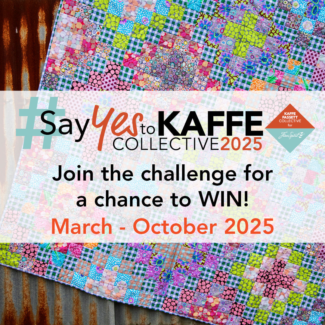 Say Yes to Kaffe Collective 2025 Challenge! Submit entry by 10/01/25 - Enter to WIN!