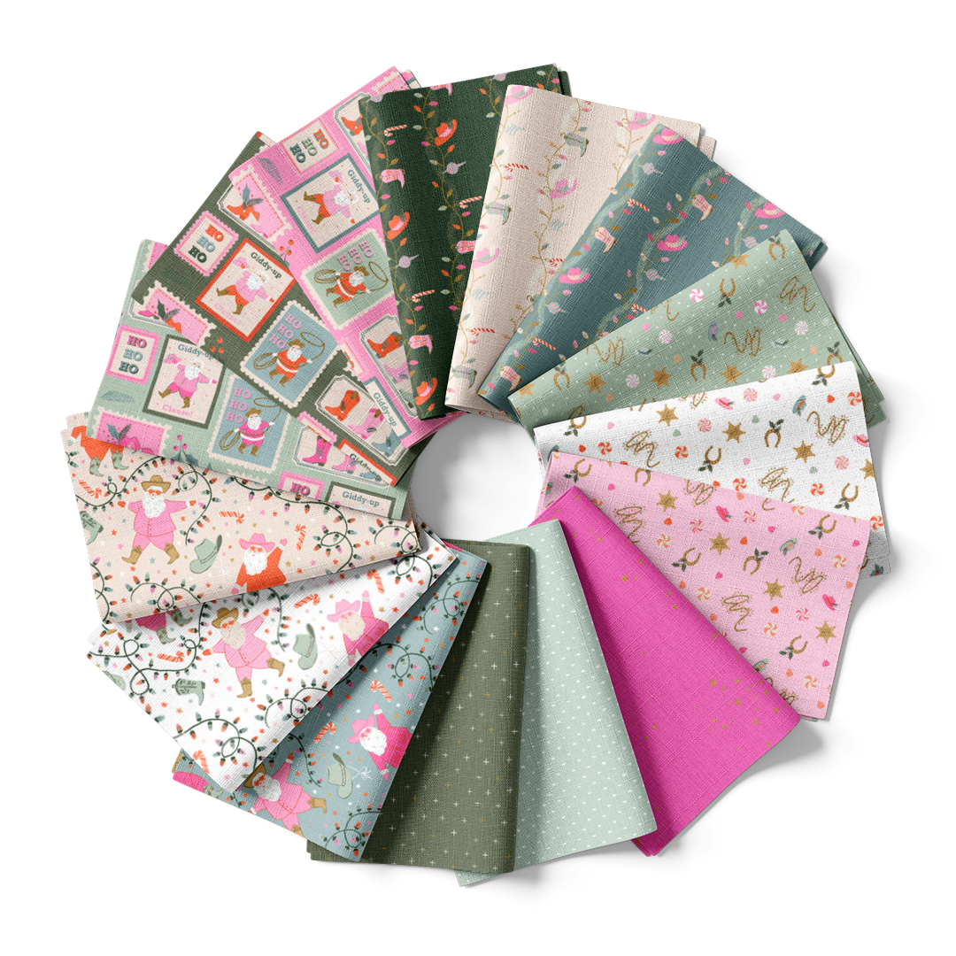 Yee-Haw Holidays by Dominika Godette for Cotton+Steel Fabrics