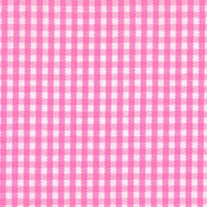 Hot Pink Gingham 1/16"