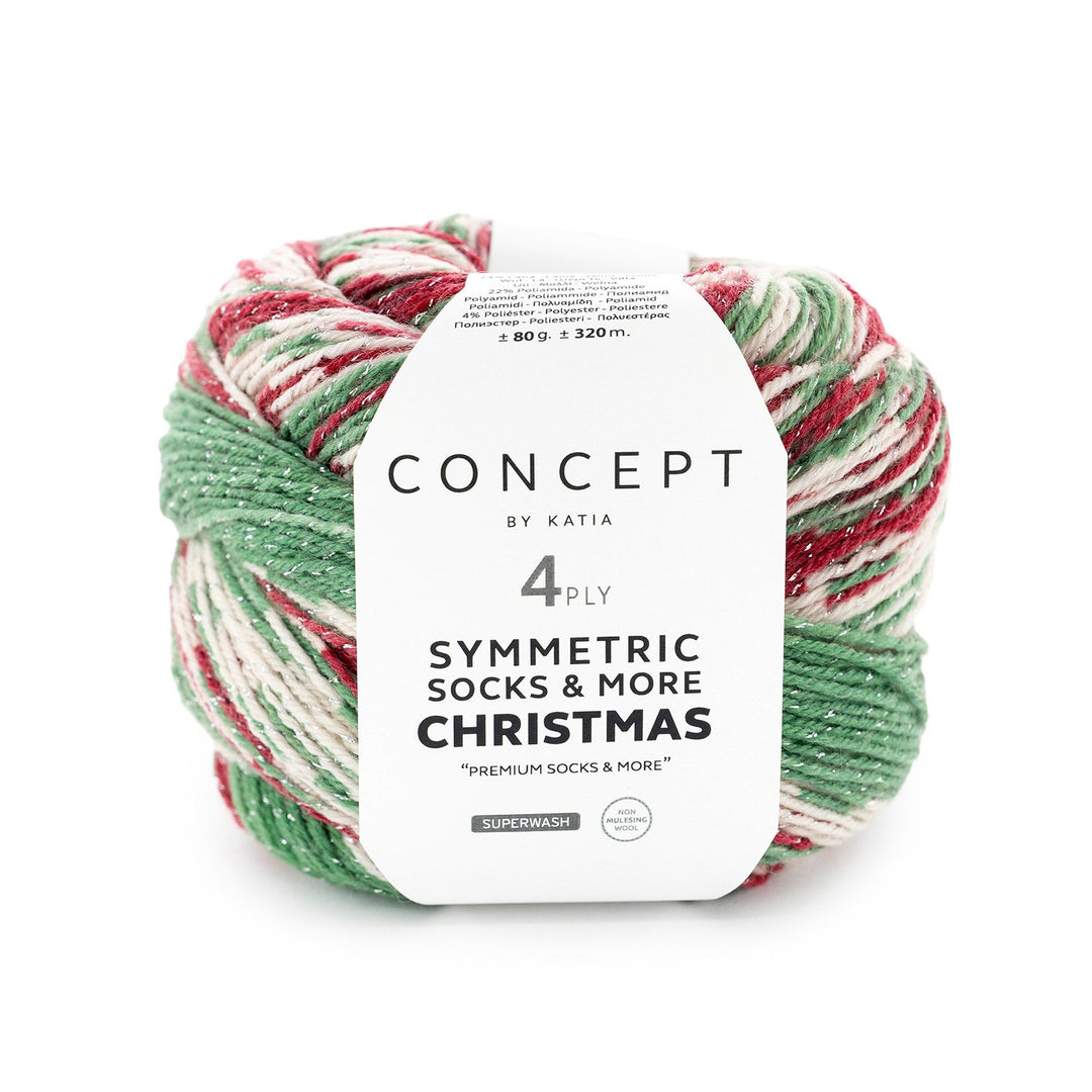 Symmetric Socks & More - Christmas